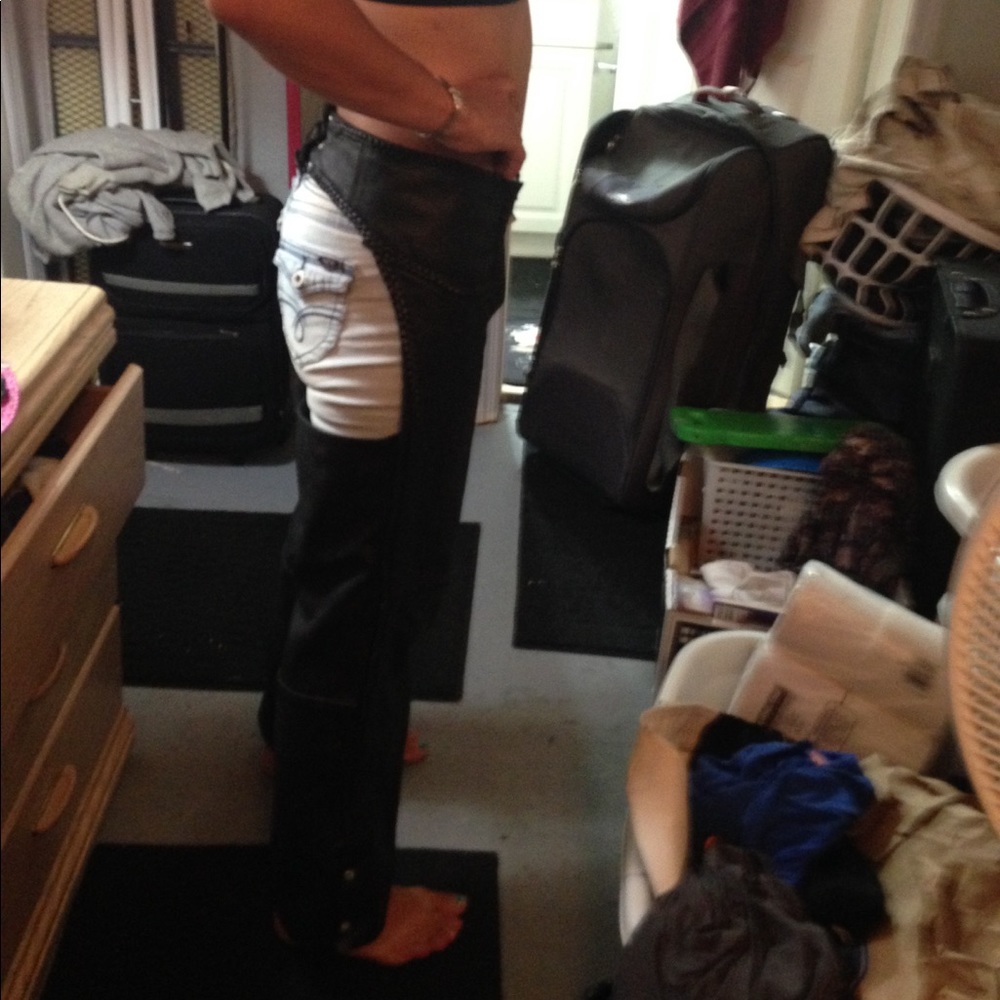 Leather chaps - Picture 3 of 6